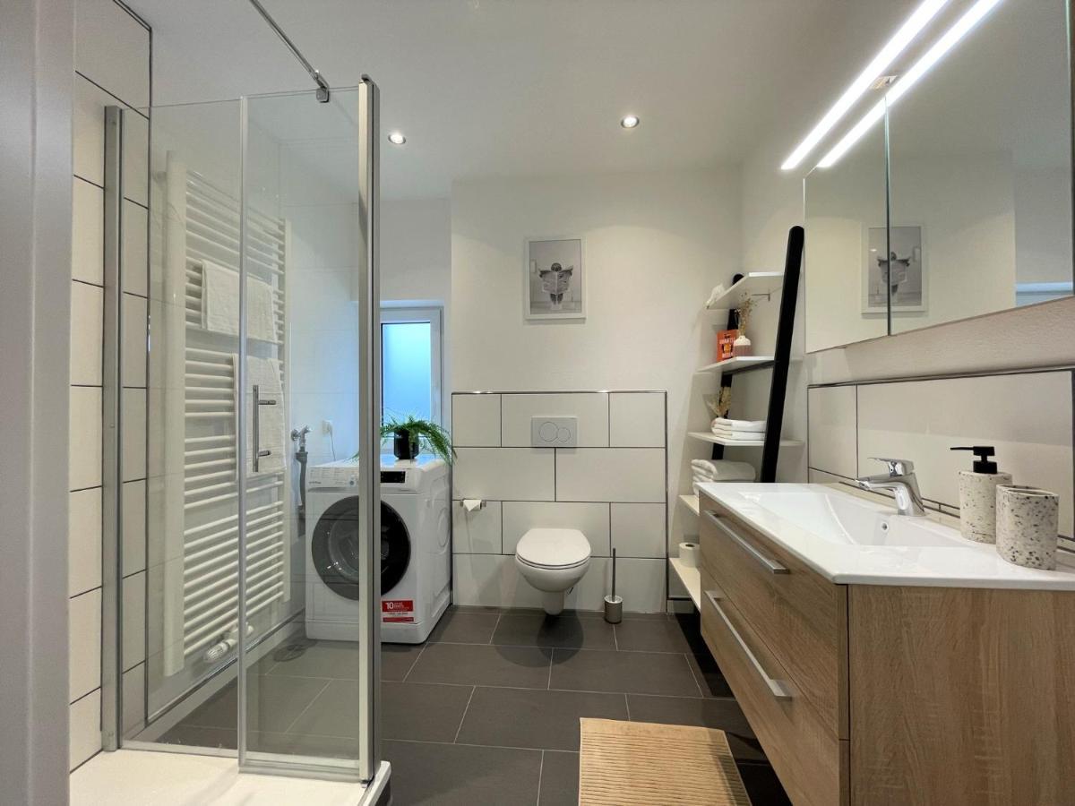 Bunter Hund Apartments - Zentrales Apartment, Parkplatz, Wintergarten, Kinderzimmer Rothenburg ob der Tauber Buitenkant foto