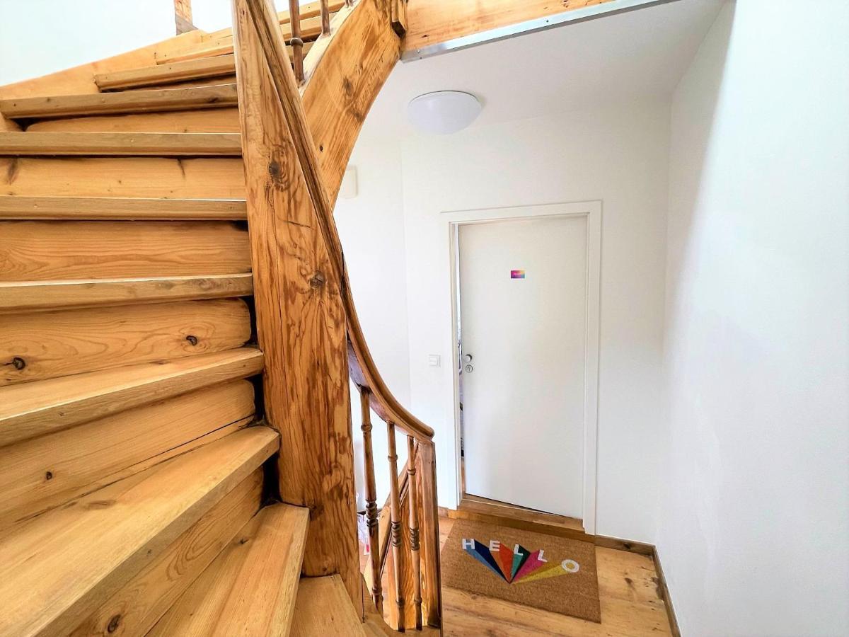 Bunter Hund Apartments - Zentrales Apartment, Parkplatz, Wintergarten, Kinderzimmer Rothenburg ob der Tauber Buitenkant foto