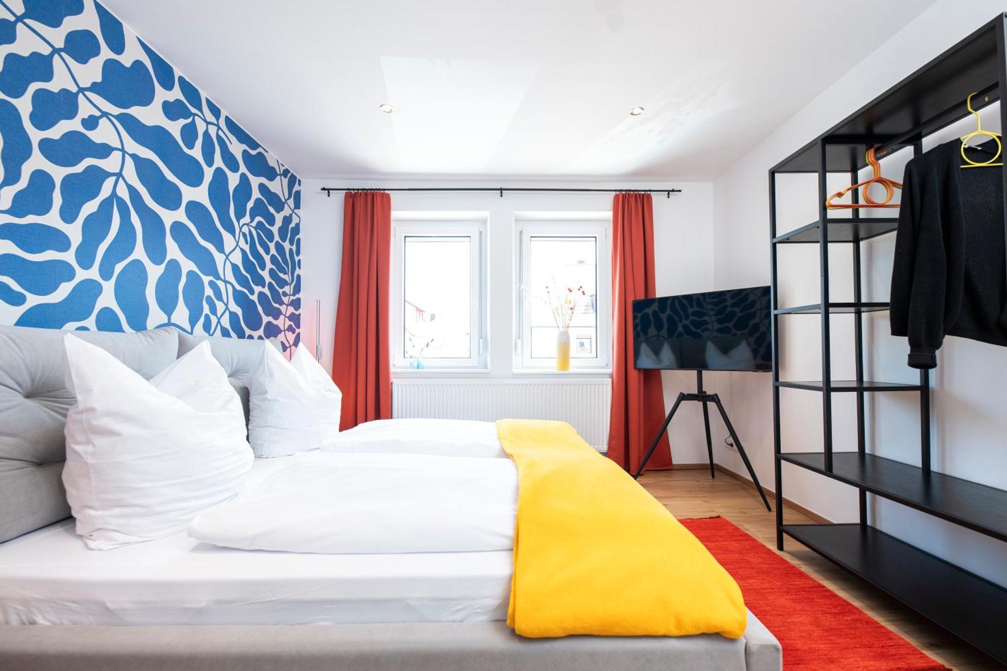 Bunter Hund Apartments - Zentrales Apartment, Parkplatz, Wintergarten, Kinderzimmer Rothenburg ob der Tauber Buitenkant foto