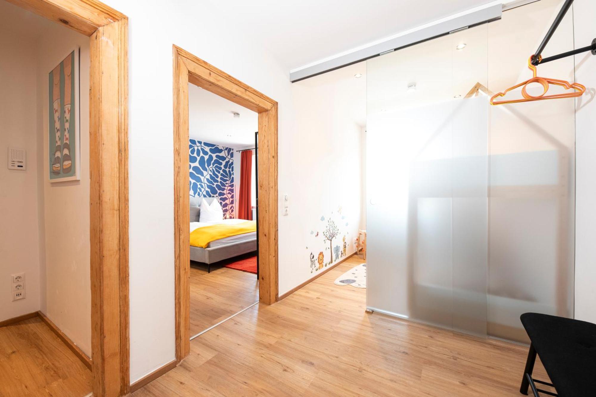Bunter Hund Apartments - Zentrales Apartment, Parkplatz, Wintergarten, Kinderzimmer Rothenburg ob der Tauber Buitenkant foto