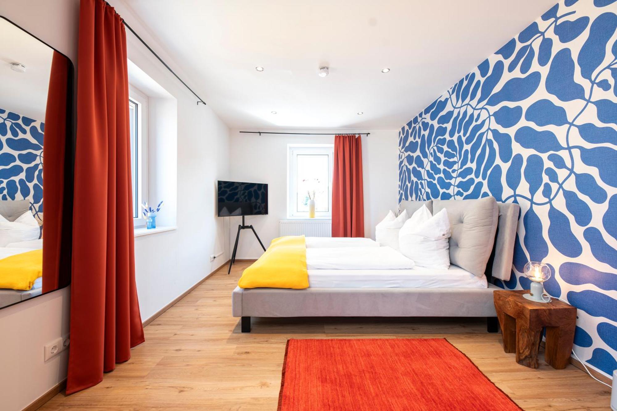 Bunter Hund Apartments - Zentrales Apartment, Parkplatz, Wintergarten, Kinderzimmer Rothenburg ob der Tauber Buitenkant foto
